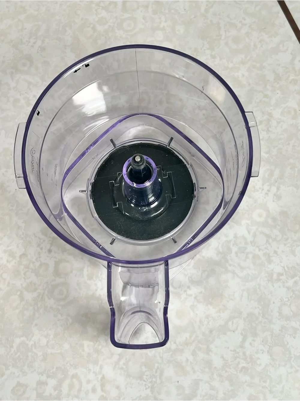 Oster 5 Cup Food Processor Bowl with Lid Chute Replacement Parts Only Clear OEM